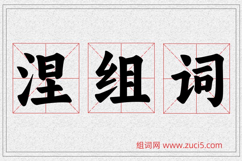 涅字的组词