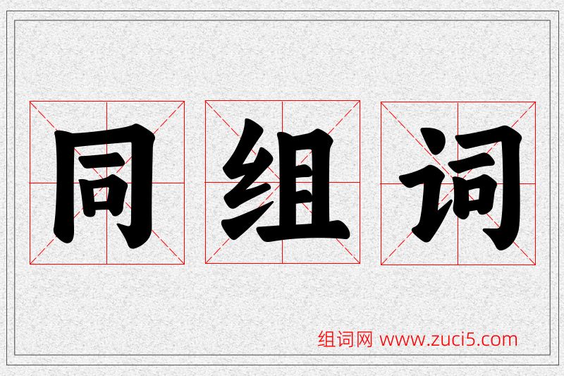 同字的组词