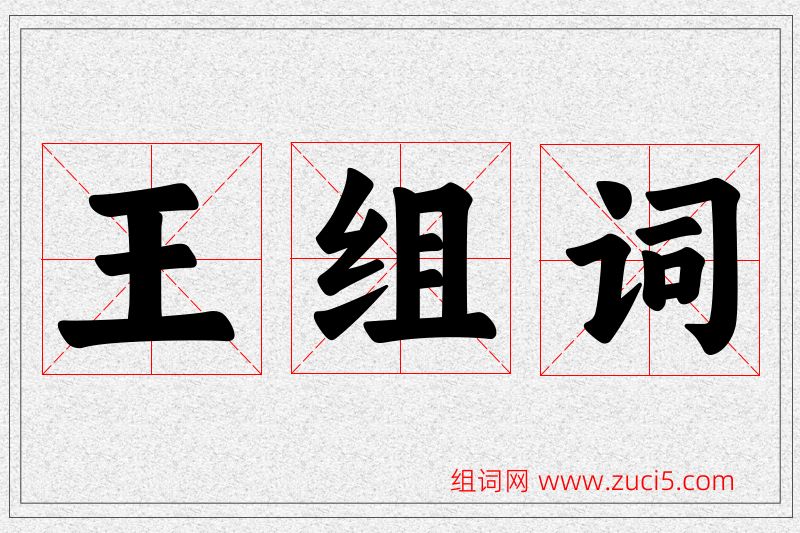 王字的组词