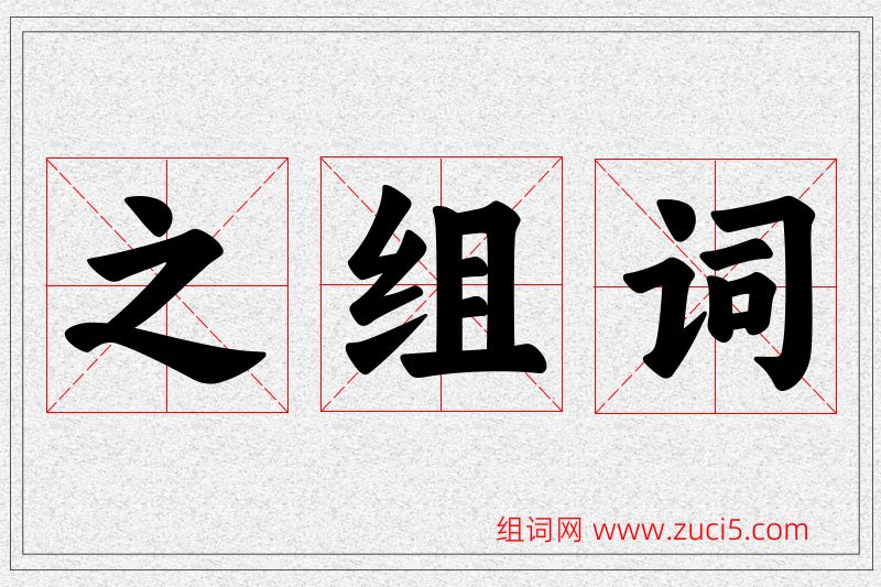 之字的组词