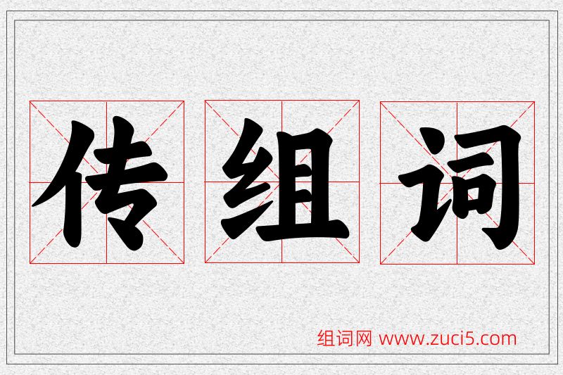 传字的组词