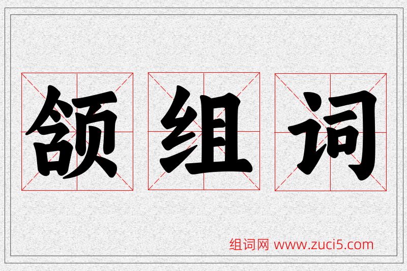 颔字的组词