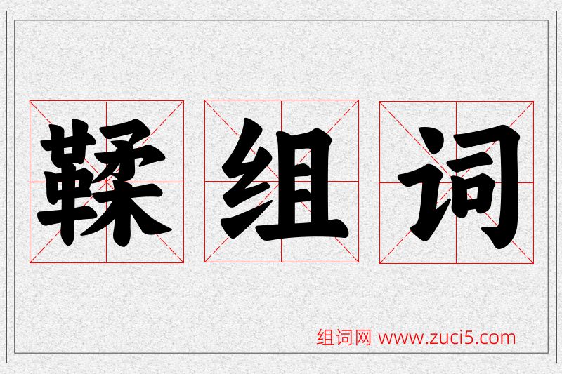 鞣字的组词