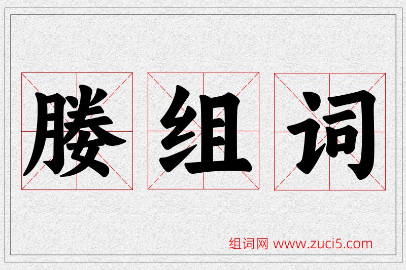 媵字的组词