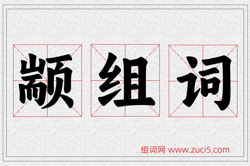 颛字的组词