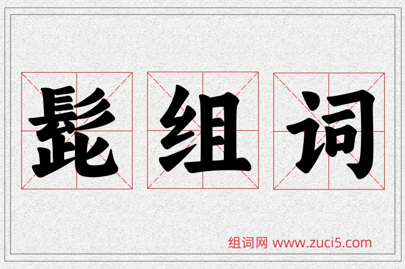 髭字的组词
