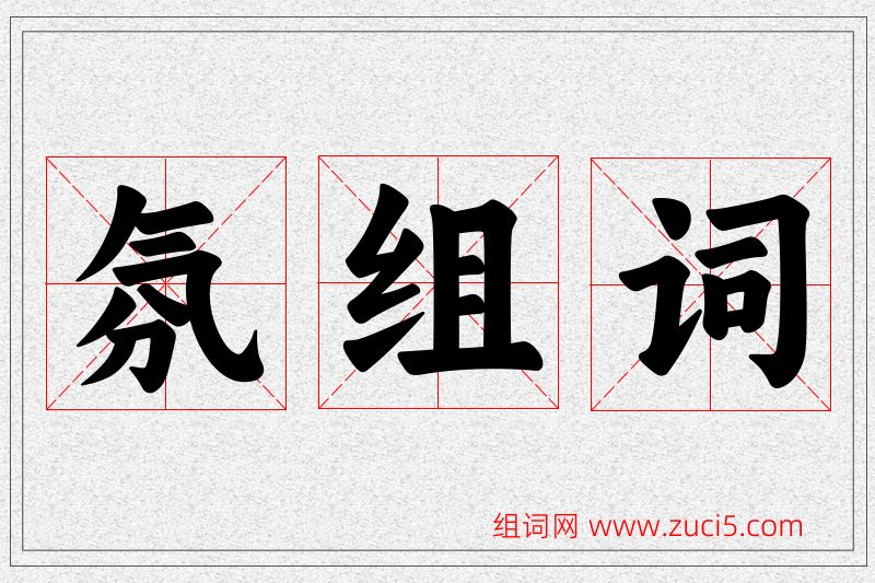 氛字的组词